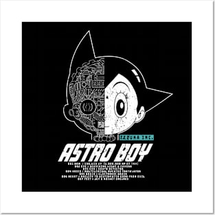 ASTRO BOY - Mighty Atom Vintage DESIGN | Mecha Tech Specs Posters and Art